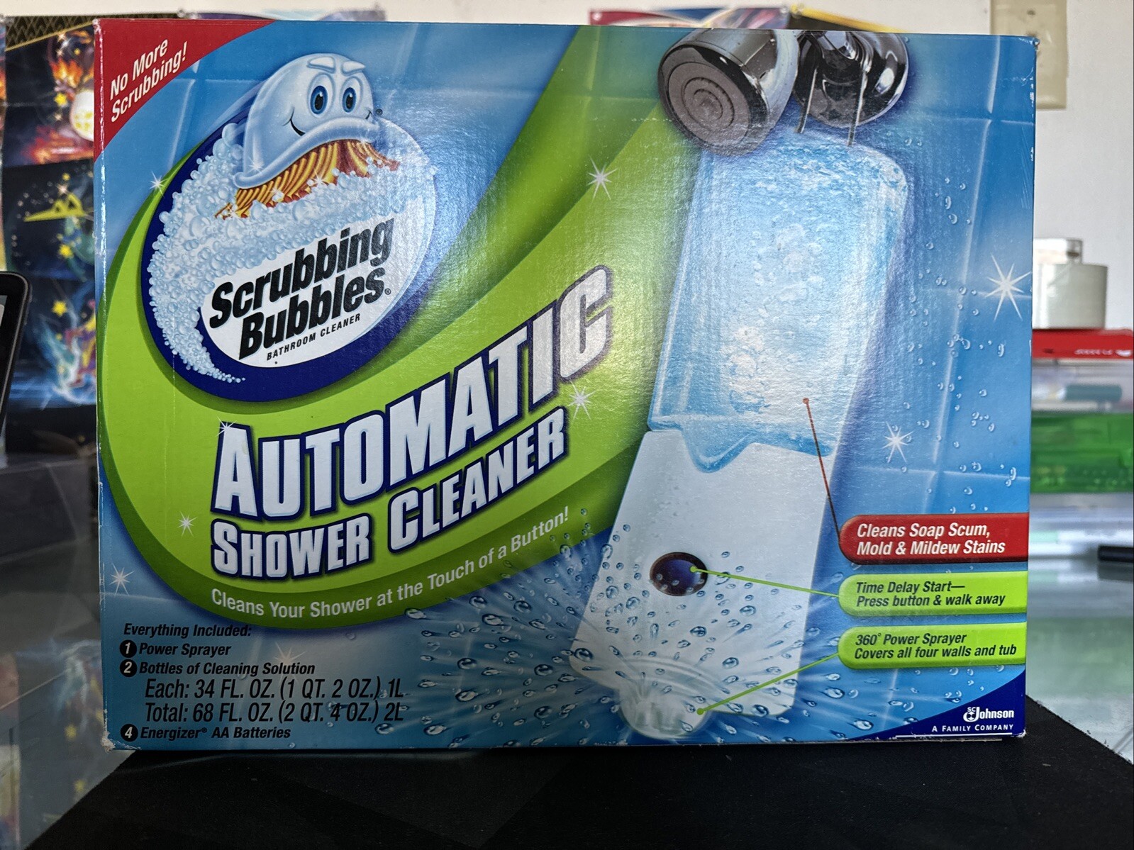 Scrubbing Bubbles 609271 Automatic Shower Cleaner Starter Kit