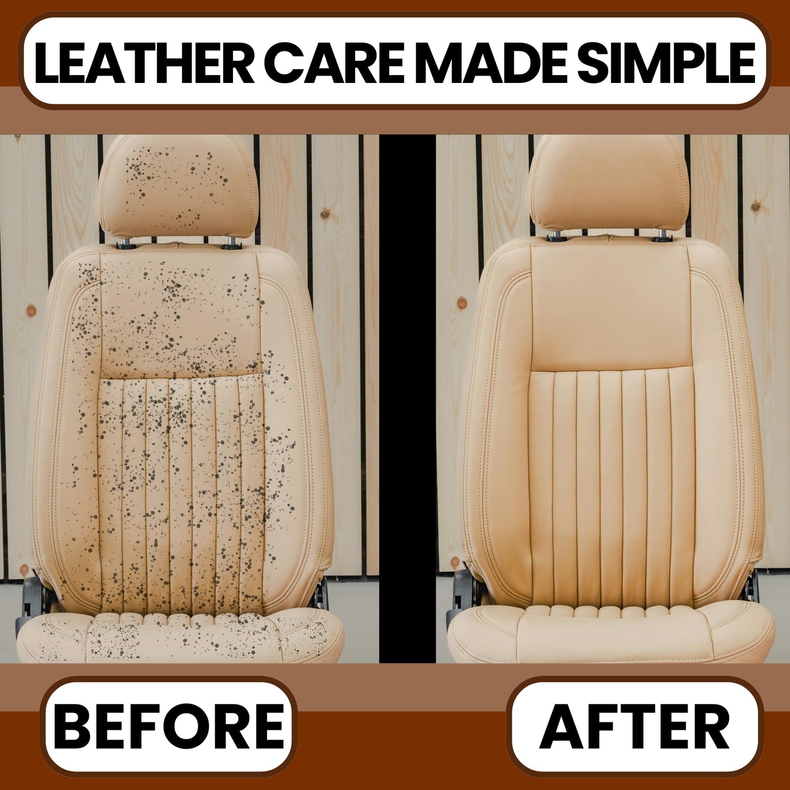 Leather Cleaner Wipes – Clean, Condition, & Protect – Cleansing Wipes for Int…