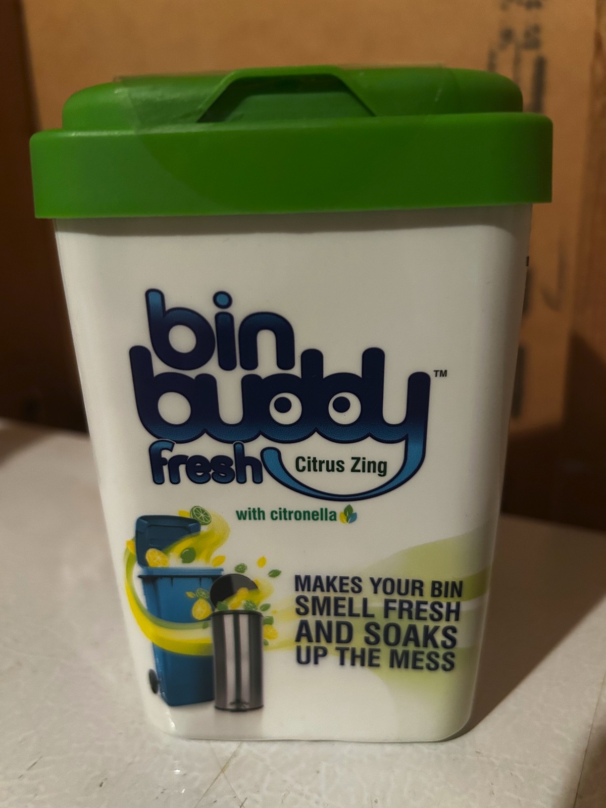 BIN BUDDY-CHALLS-INDOOR & OUTDOOR BINS-CASE OF 6-NEW