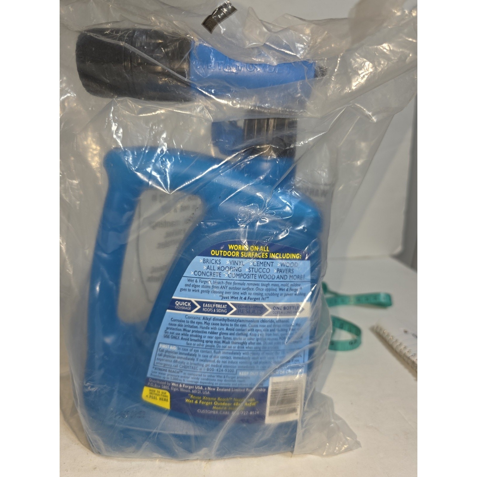 Wet & Forget Outdoor Cleaner Extreme Reach 48 oz SEALED