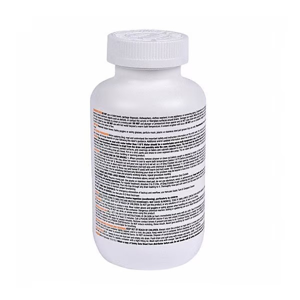 Oatey Hercules 20410 Glug Crystals Drain Opener – 20oz