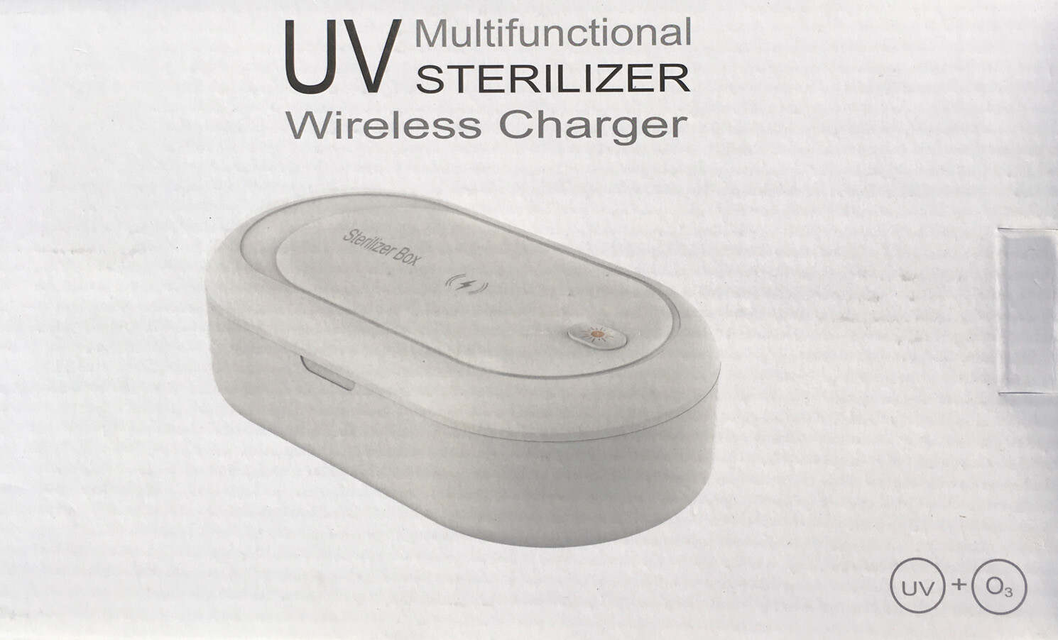 Multifunction UV Sterilizer Disinfection Storage Box With Wireless Charger———30