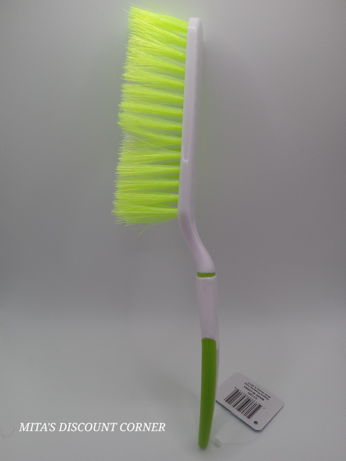 12.5-Inch Handled Utility Brush | Heavy-Duty Cleaning Tool-2 pk