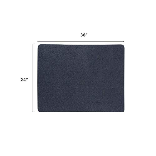 VersaTex Multi-Purpose Recycled Rubber Floor Mat 24″ x 36″ Indoor Outdoor Black