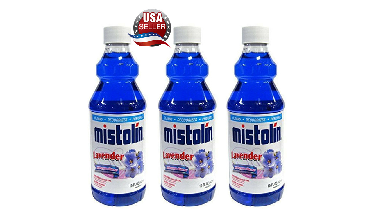 Mistolin General All Purpose Cleaning Solution Lavender Scent 15 fl oz (3PACK)
