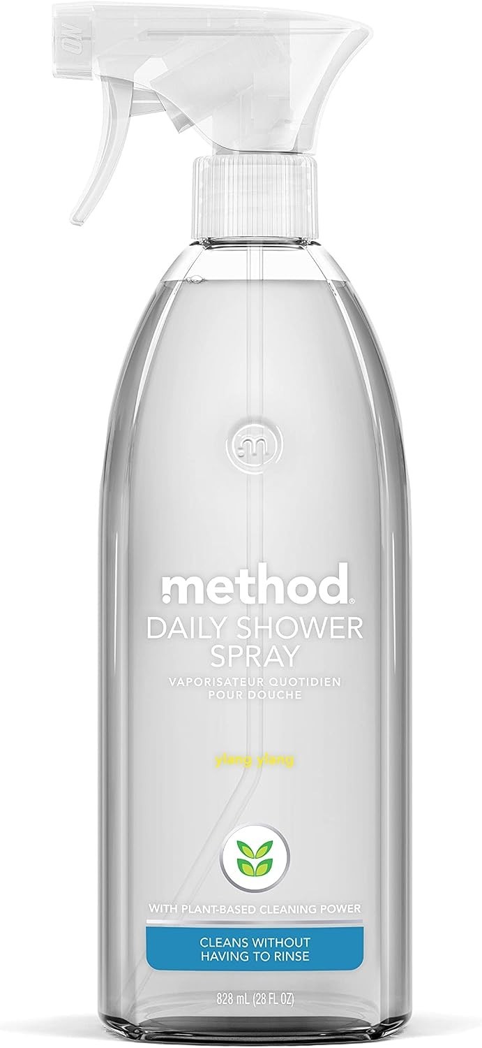 Method Daily Shower Spray Ylang Ylang 28 oz (828 mL) Pack of 4 Bathroom Cleaner