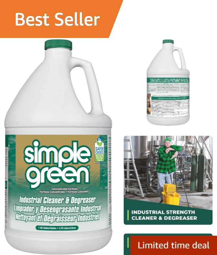 Versatile 1 Gallon Industrial Cleaner & Degreaser – Custom Dilute for Any Task