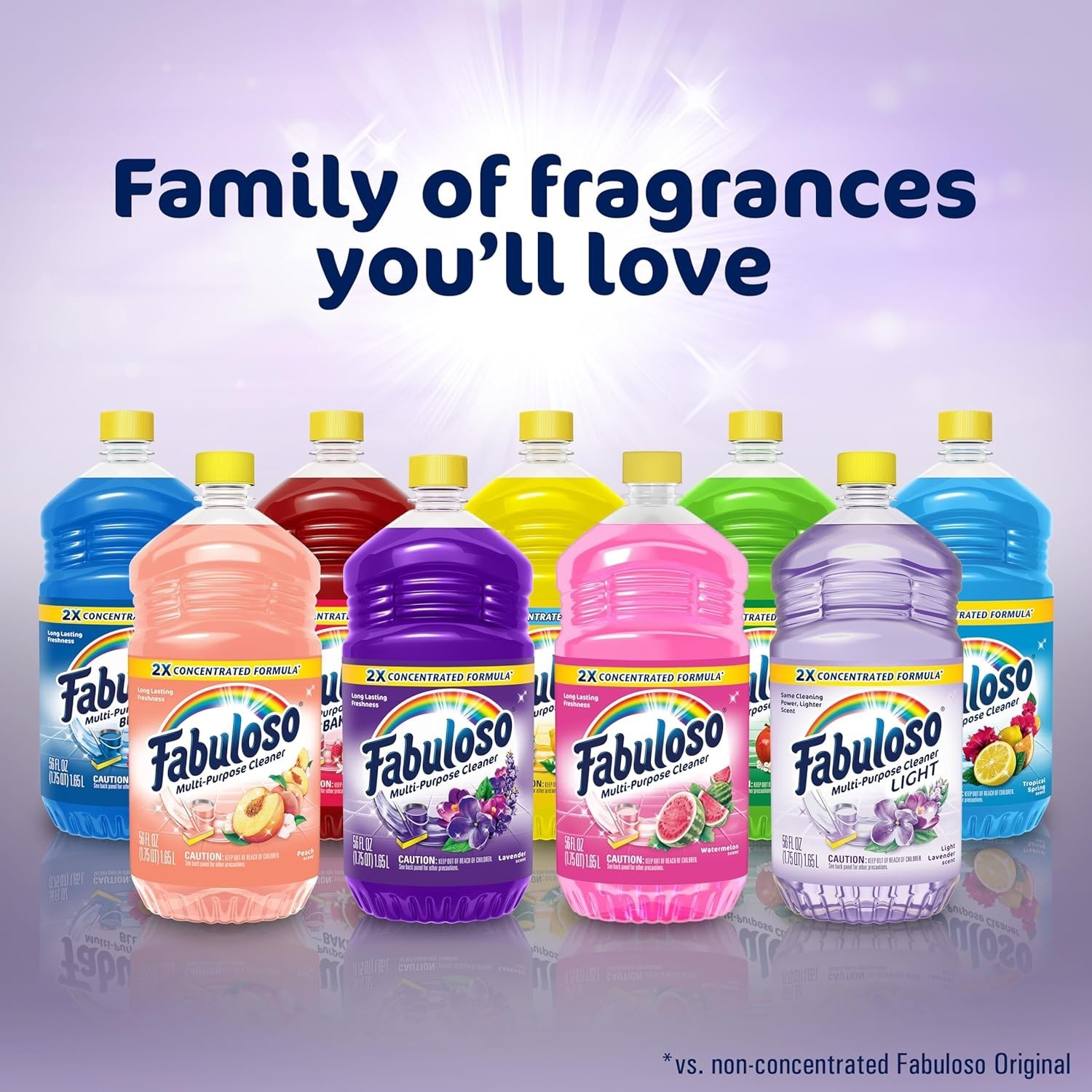 Fabuloso Peach Scent 2X Concentrated Multi-Purpose Cleaner, 56 fl oz