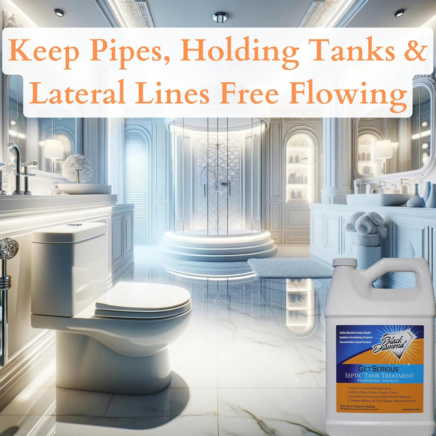 Get Serious Septic Tank Treatment – Liquid Enzymes for Residential, Commercial,