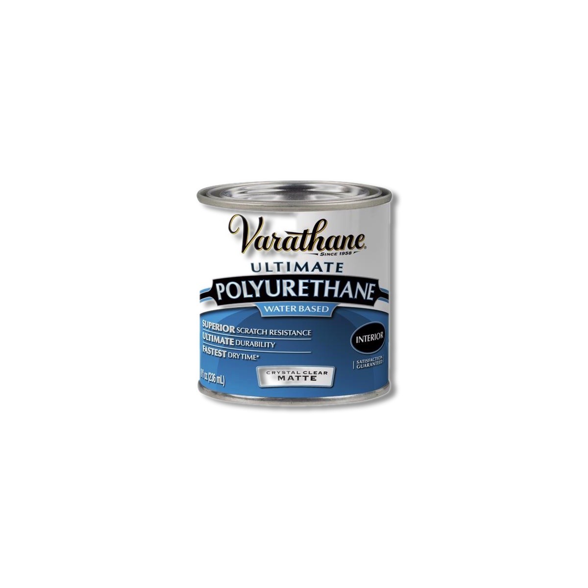 Varathane Matte Clear Water-Based Polyurethane 0.5 pt 262075
