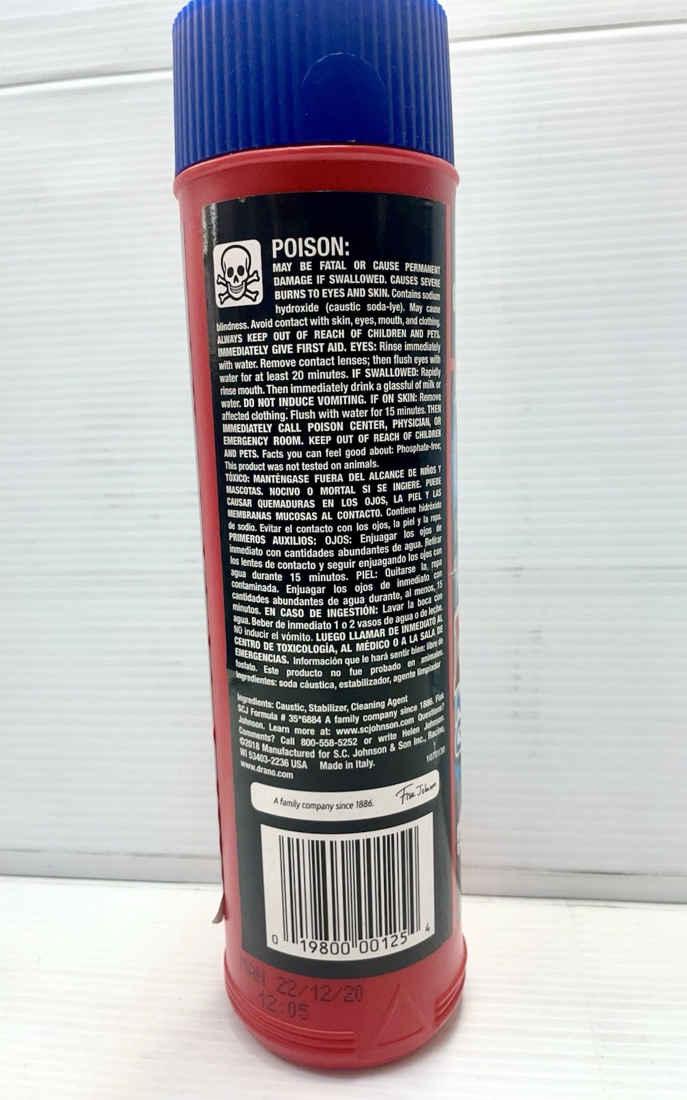 Drano Kitchen Granules 17.6oz