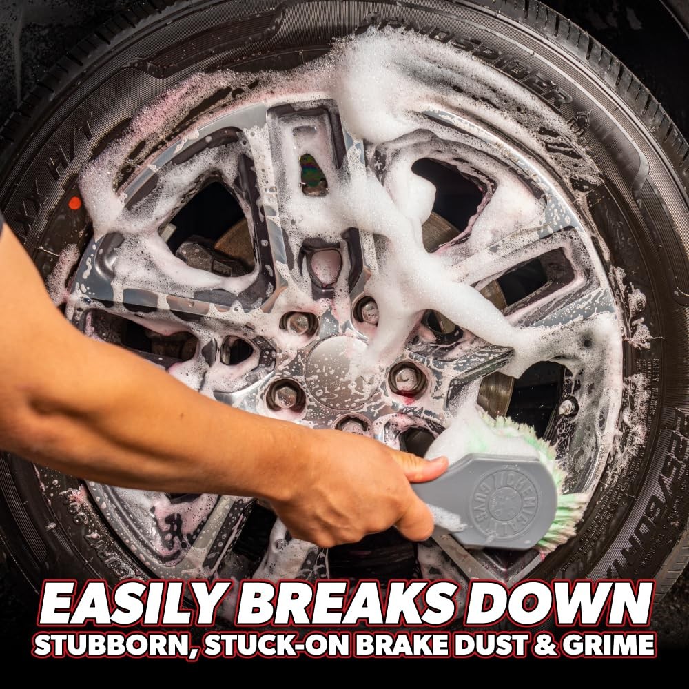 Foaming Wheel Cleaner Gel Safe All Finishes Cars Trucks SUVs Motorcycles 32oz