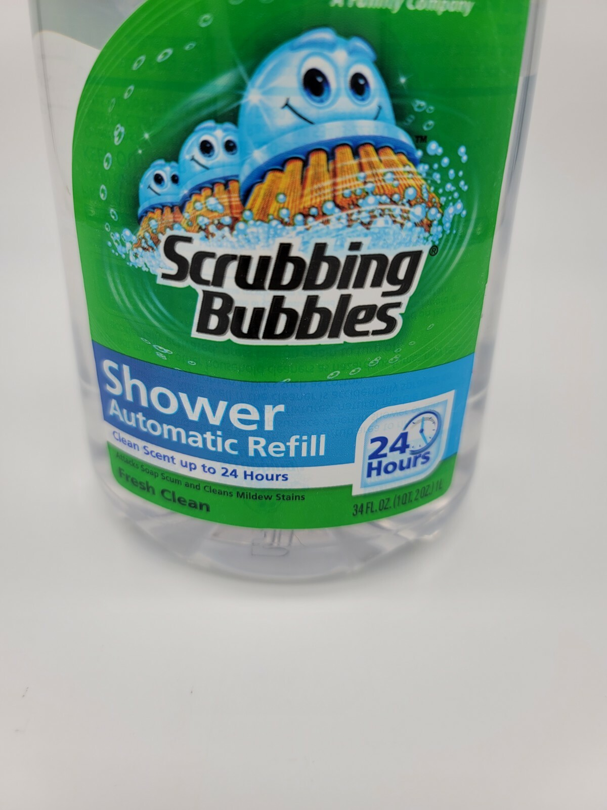 Scrubbing Bubbles Automatic Shower Cleaner Refill 34oz Fresh Clean New