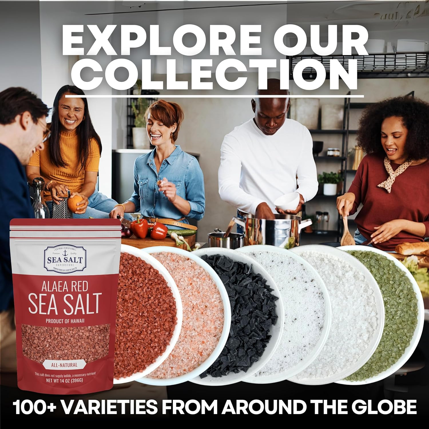 Dishwasher Salt, Natural Water Softener Salt, Food Grade Coarse Sea Salt Comp…