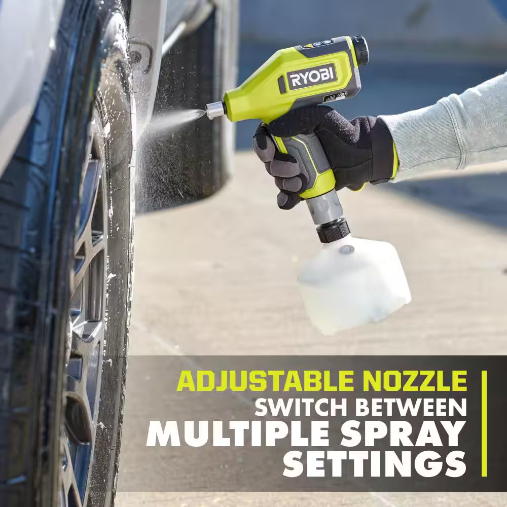 USB Lithium Cordless Compact Sprayer with 2.0 Ah Battery and Charging Cable