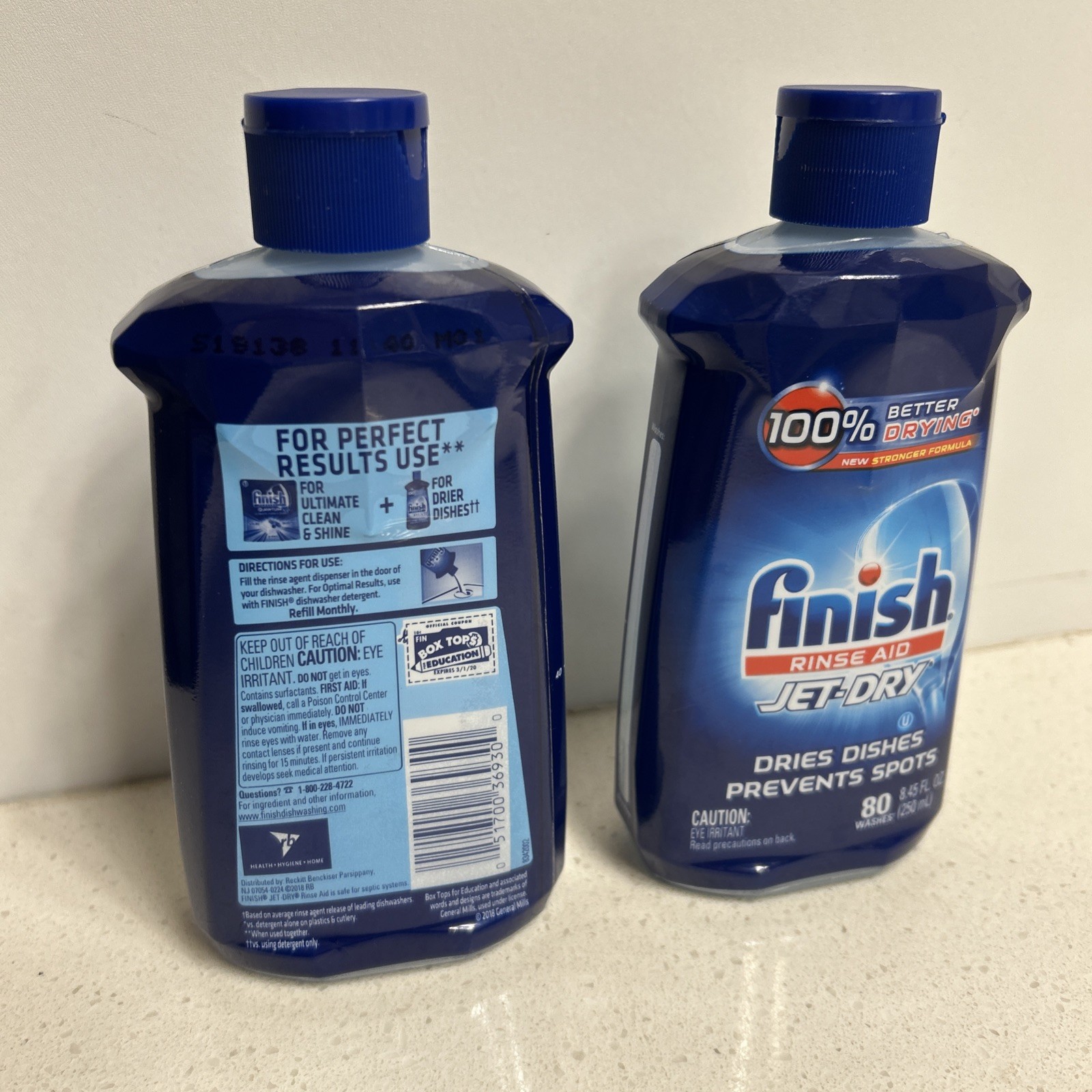Finish Jet-Dry Rinse Aid 8.45 Fl. Ounces SET OF 2