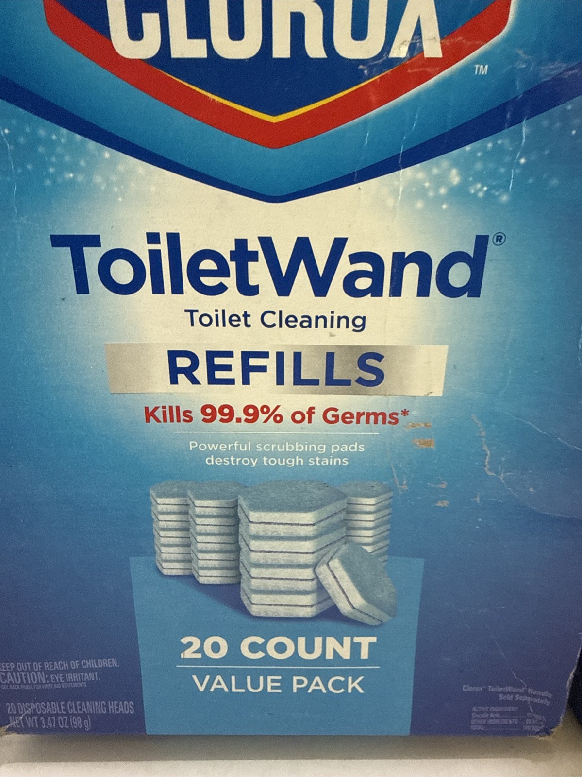 Clorox ToiletWand Storage Caddy + Refills + Wand + Caddy – 40 Refills