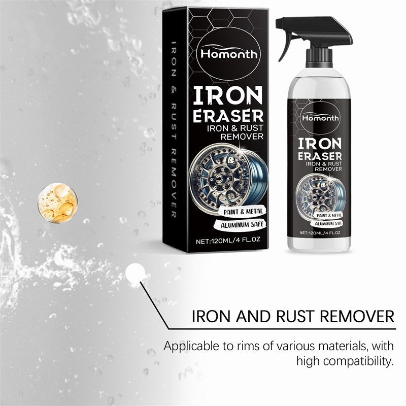 1PC Car Rust Remover Spray Cleaning Maintenance Iron &Tire &Wheel &Rim Cleaner