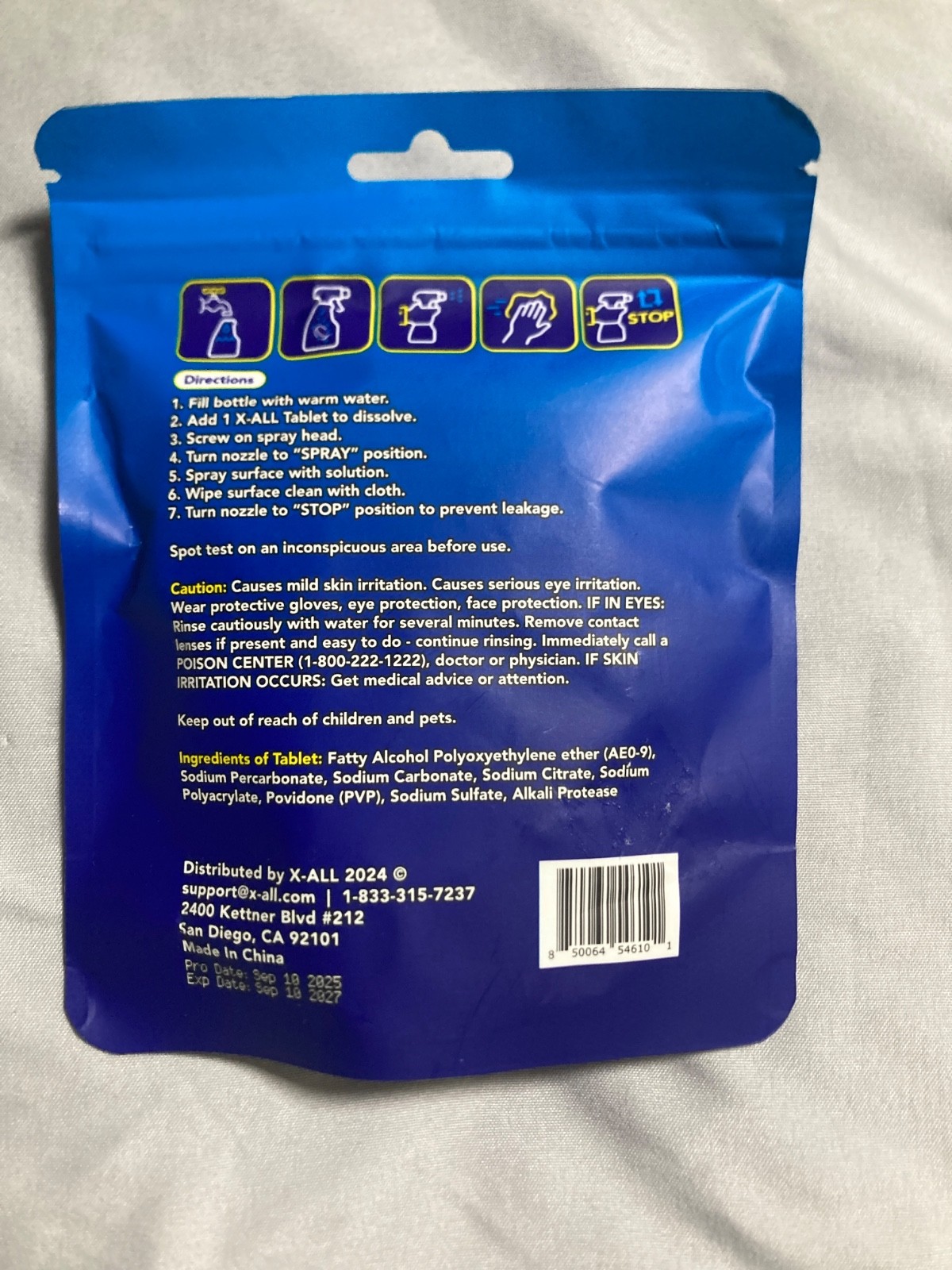 Xall multi purpose cleaner