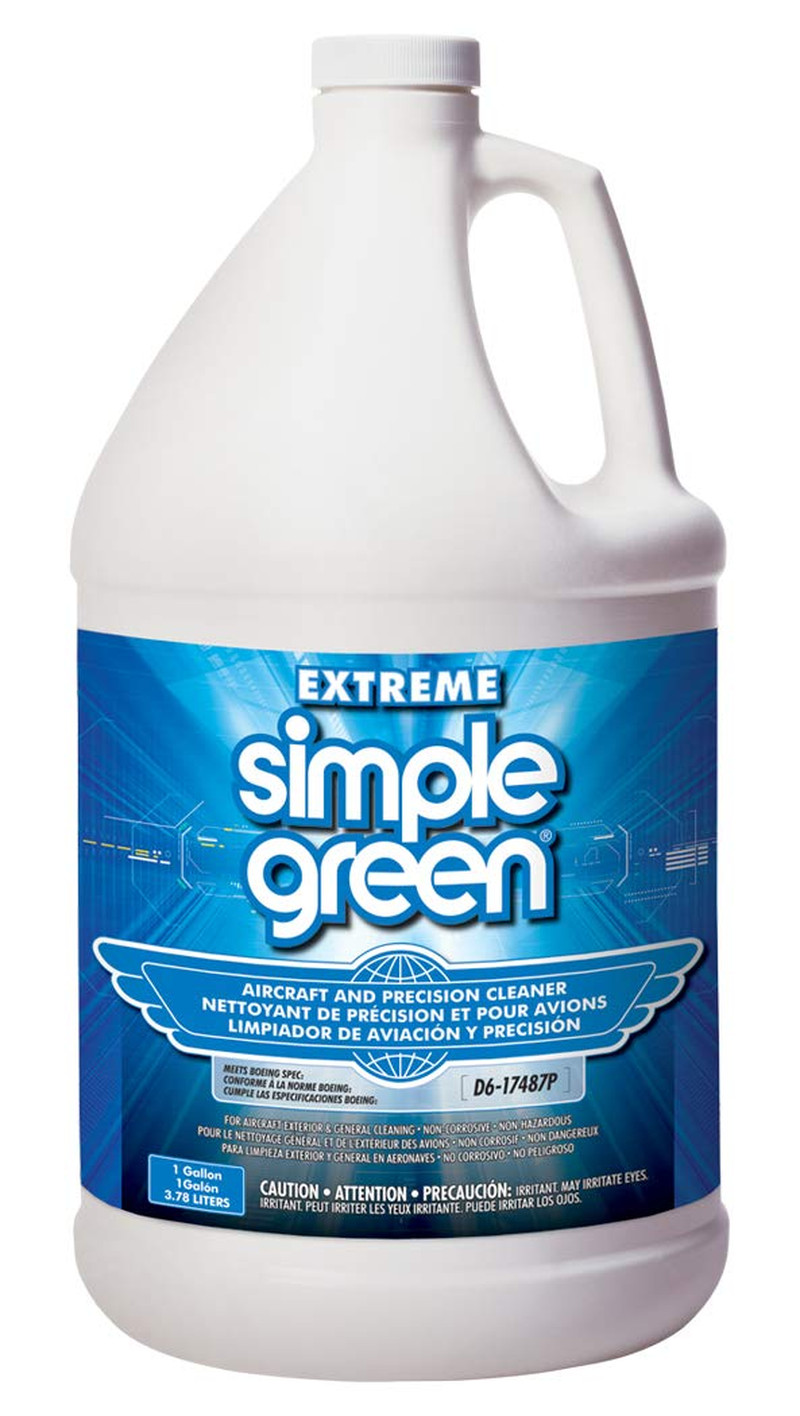 Simple Green – SMP13406 Extreme Aircraft and Precision Cleaner, 1 Gallon Bottle