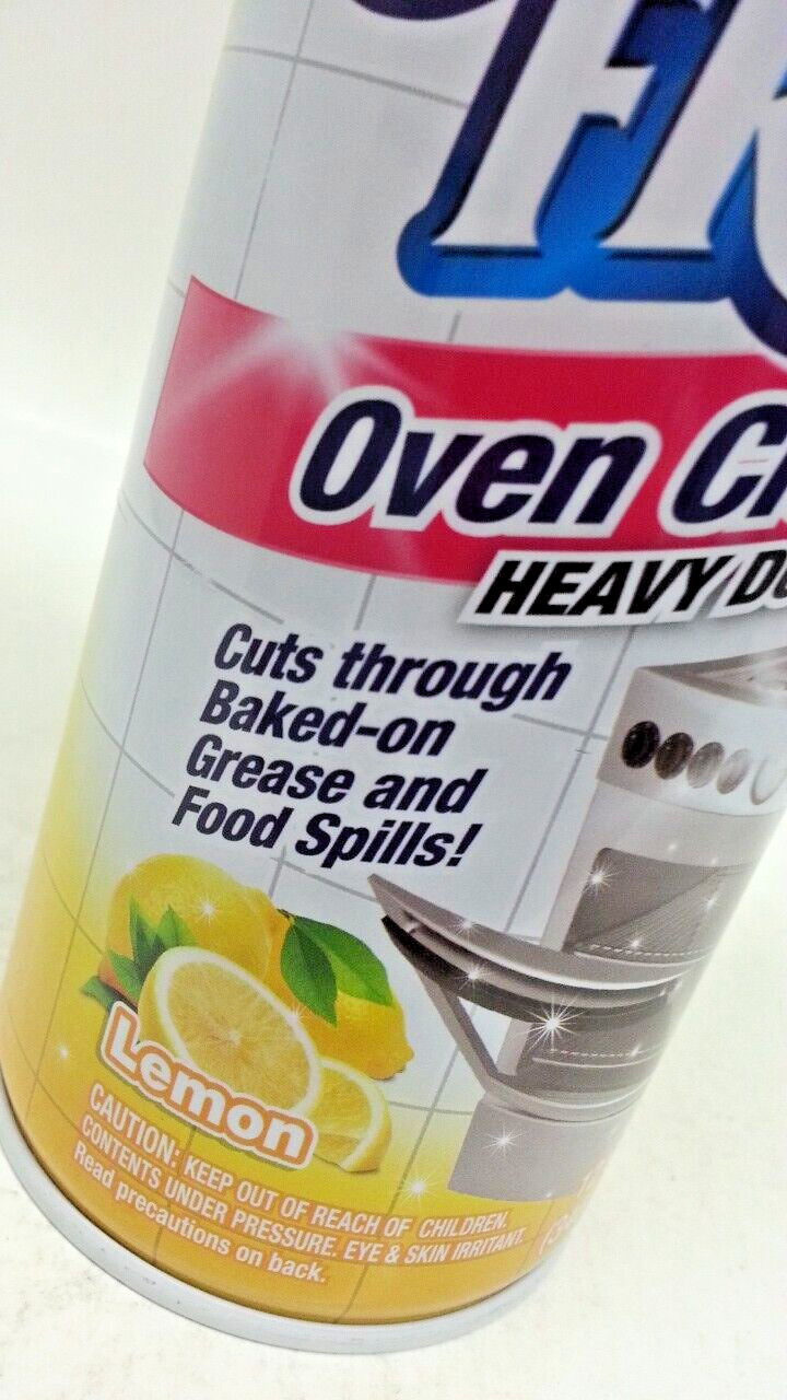 4 X Scrub Free Oven Cleaner Heavy Duty & Fume Free Cuts Through Baked On 12 ozEa