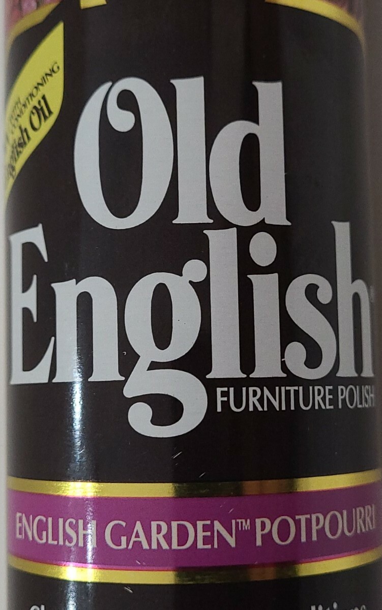 Vintage 1993 Old English Garden Potpourri Furniture Polish Spray Movie Prop HTF