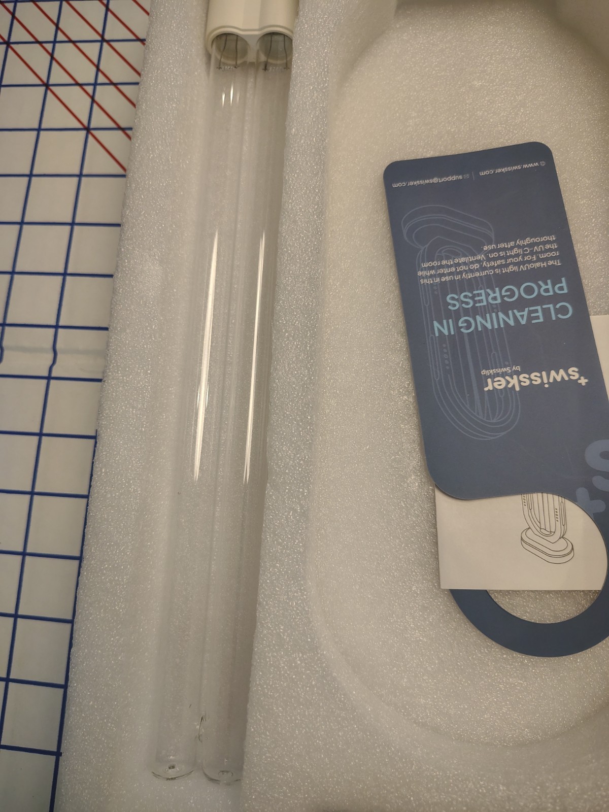 HaloUV Swissker by Swissklip HaloClean UV Original, Home Disinfection Device New