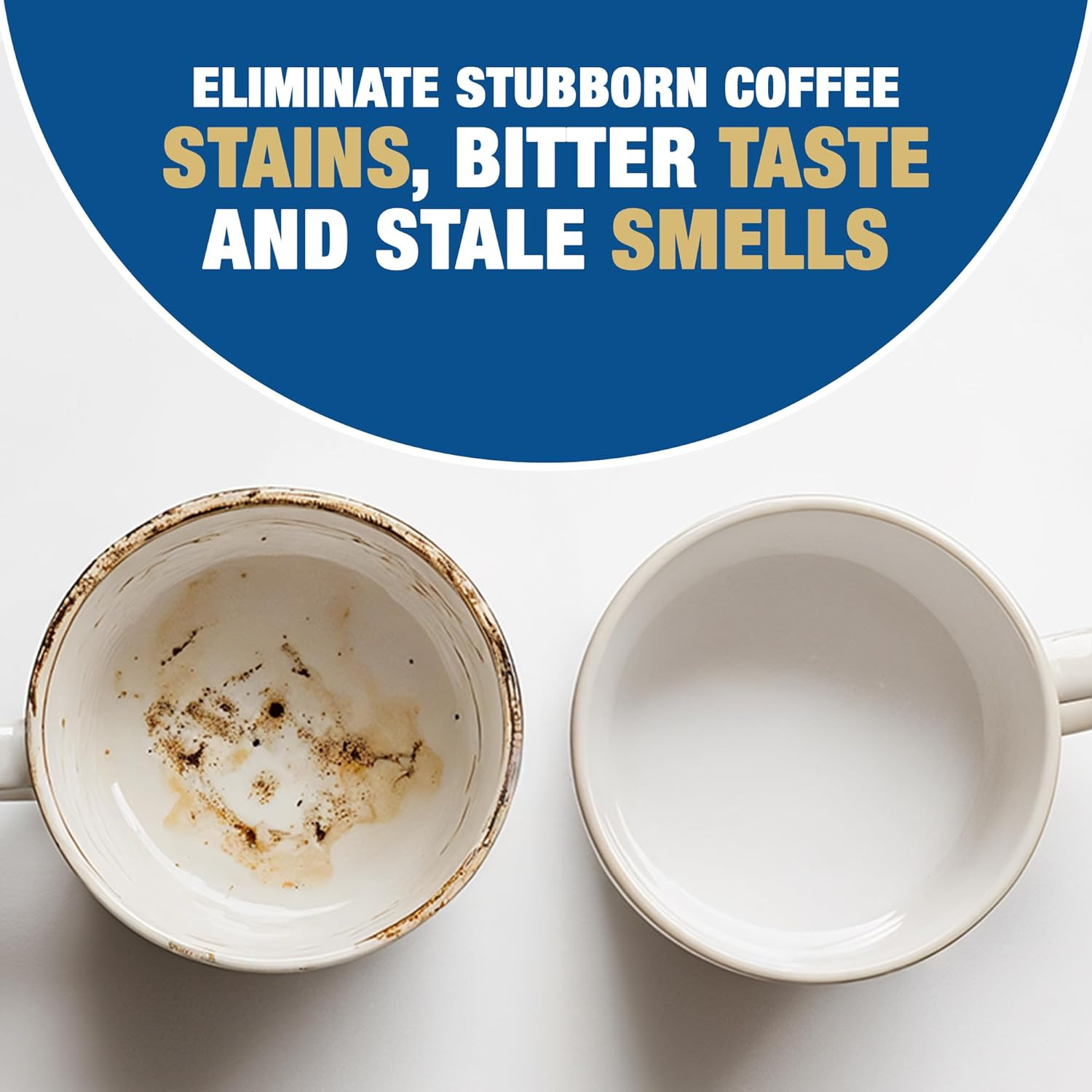 Coffee Maker Cleaner (2 X 12 Oz) Removes Stains & Oily Residue from Espresso Mac
