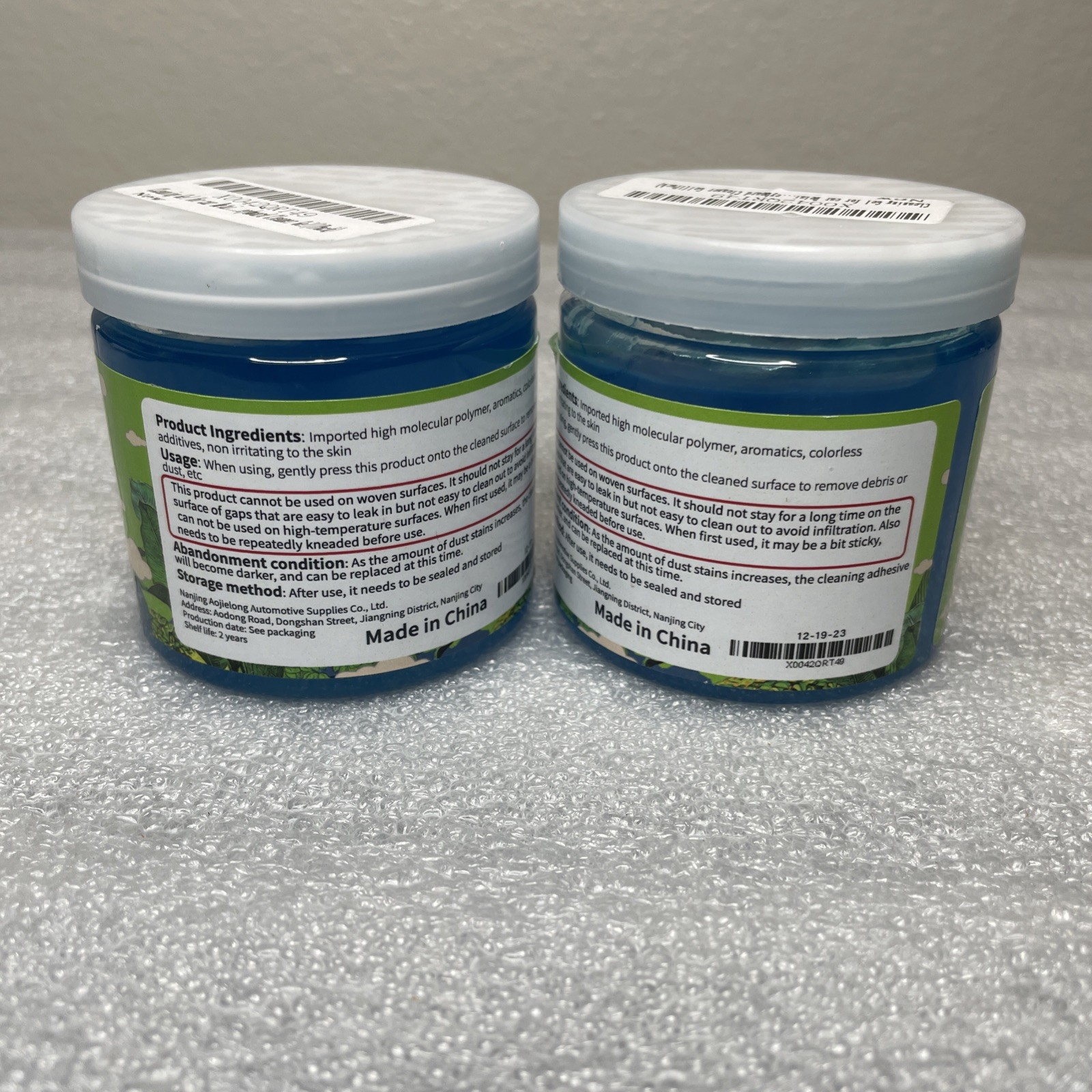 Cleaning Gel for Car Detailing Putty Car Vent Cleaner Cleaning Putty Gel-2 Count