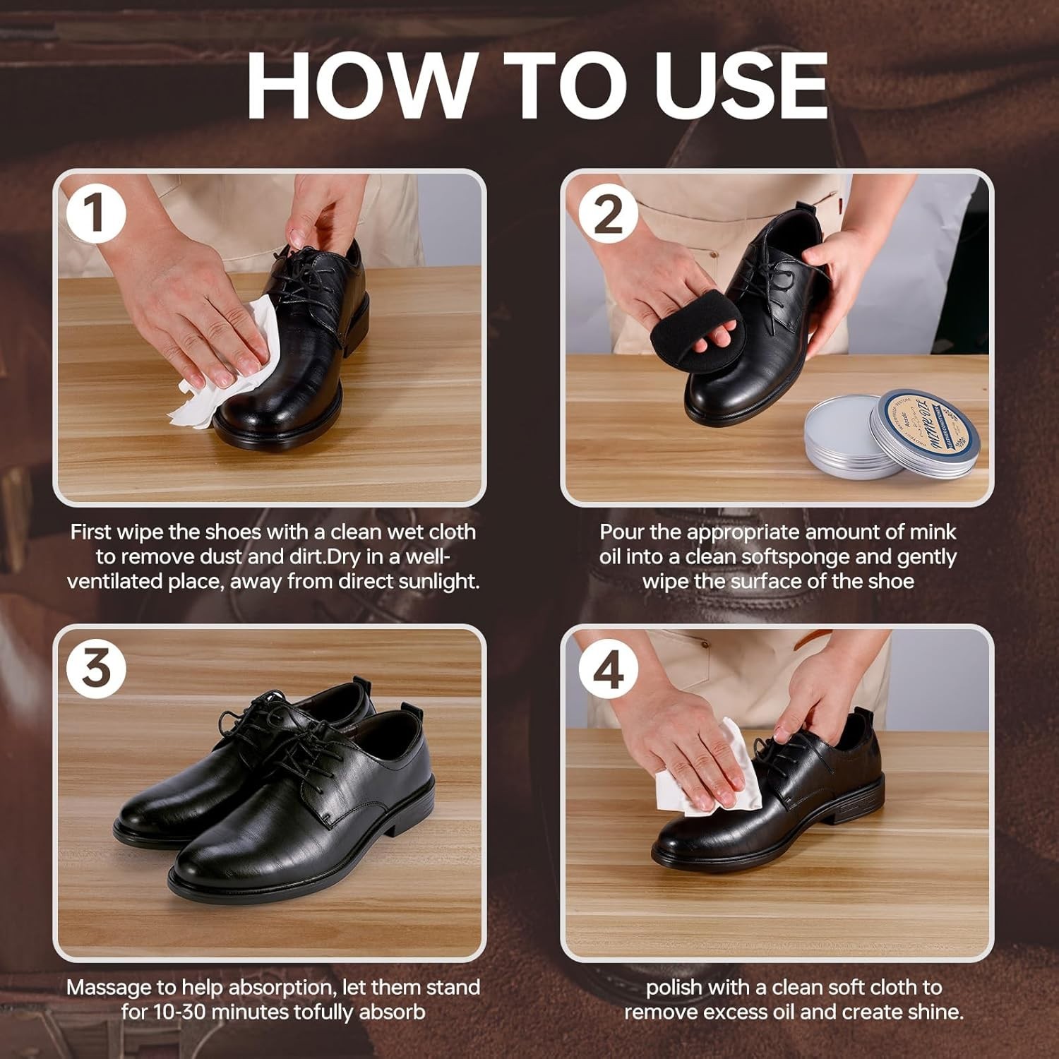 All-in-One Leather Cleaner & Conditioner – 100ml for Boots, Saddles, and More