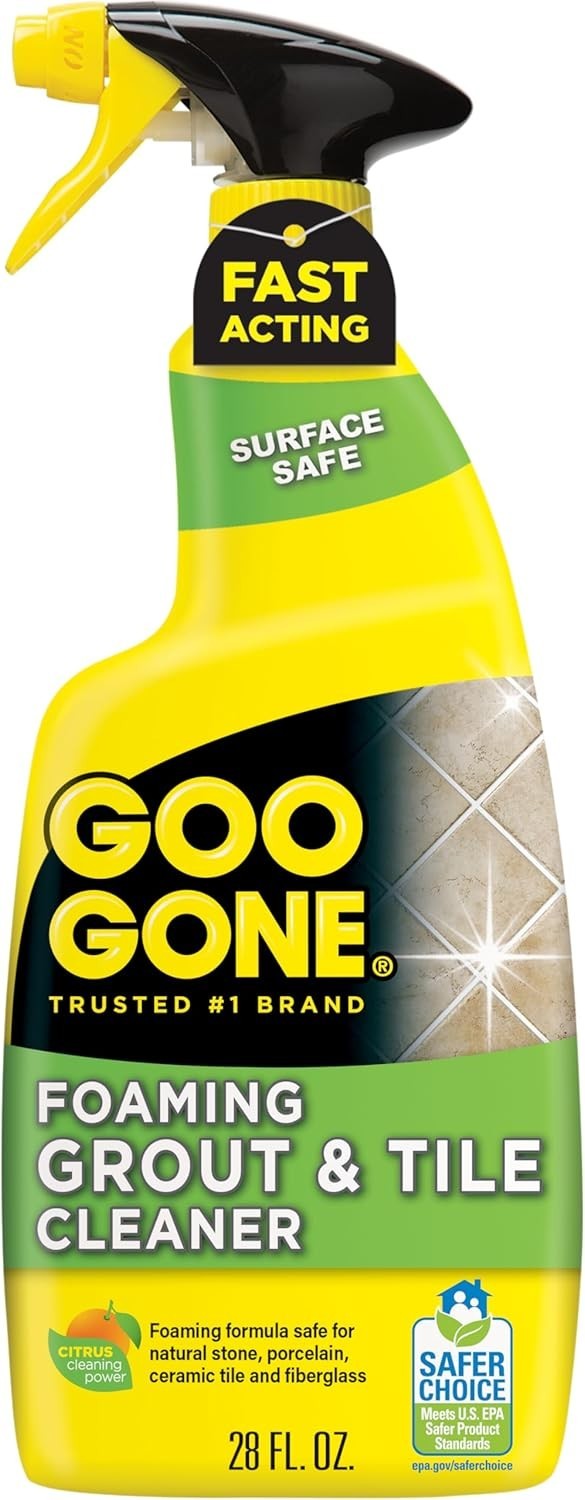 Grout & Tile Cleaner – 28 Ounce – Removes Tough Stains Dirt Caused By Mold Mi…