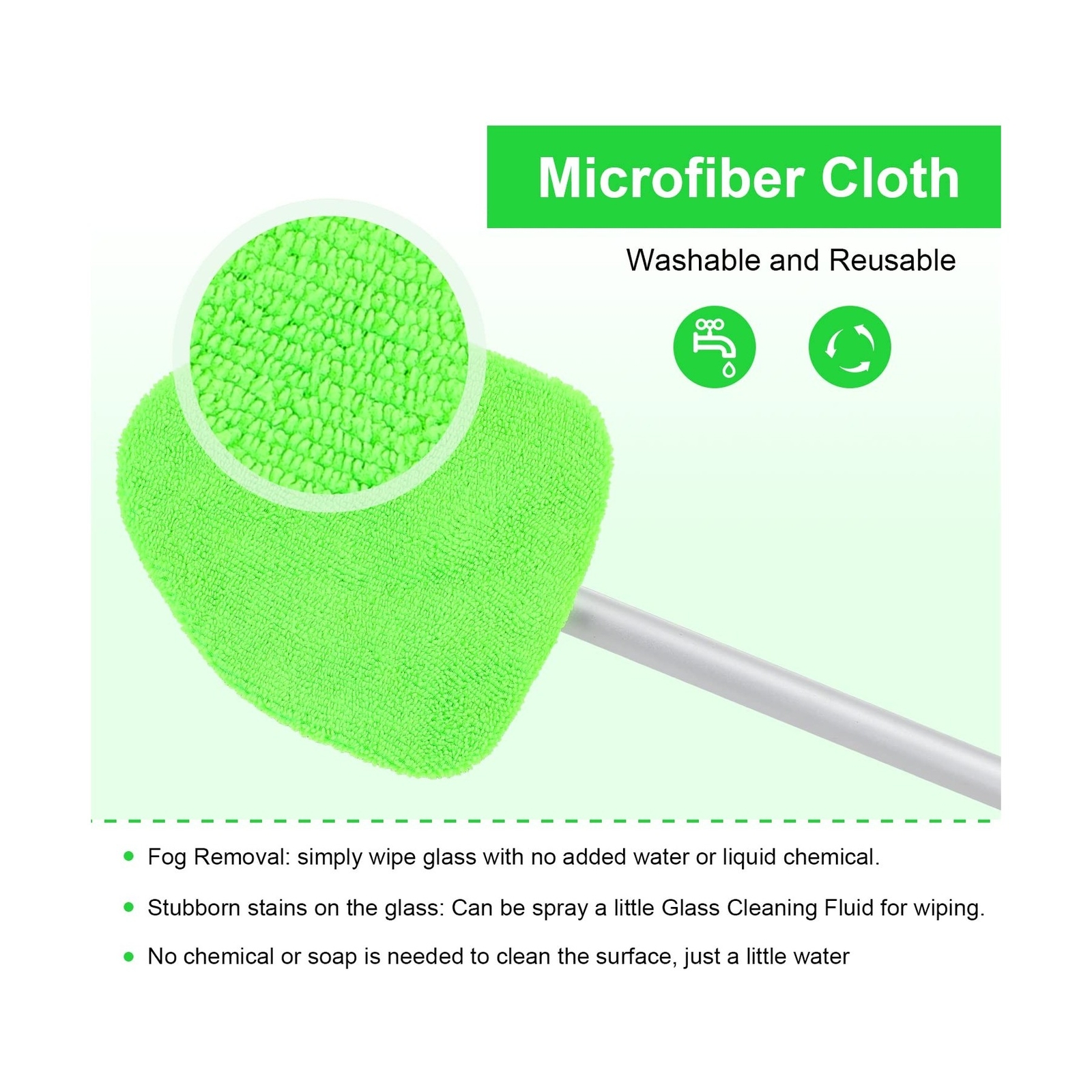 X XINDELL Car Window Cleaner – 24Inch Windshield Cleaning Tool with Spray Bot…