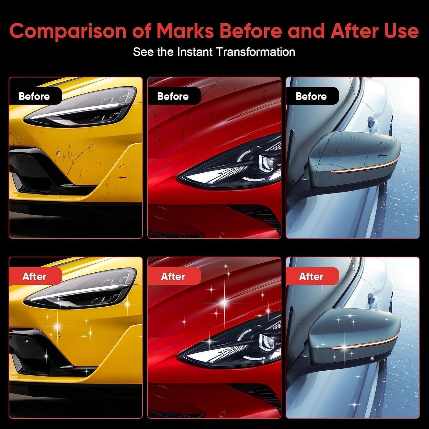 Nanopolix Scratch Remover – 2026 Upgrade Scratch Remover for Vehicles, Nano P…