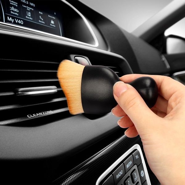 4 Pcs Car Interior Cleaning Tool, Car Interior Detailing Brush, Car Cleaning Bru