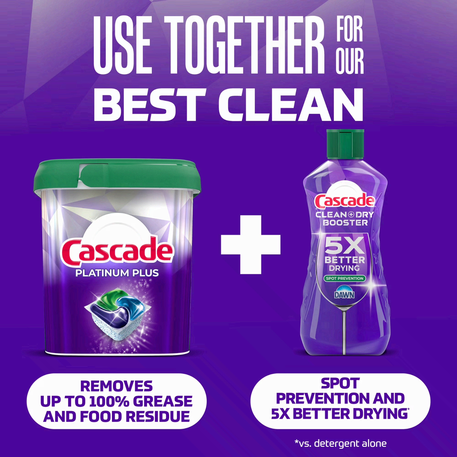 Cascade Platinum Plus Dishwasher Pods Fresh 57 Ct 2-Pack Fast Ship USA