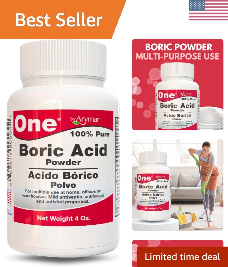 Boric Powder, Multipurpose Household Cleaner and Freshener, Pure Granular For…