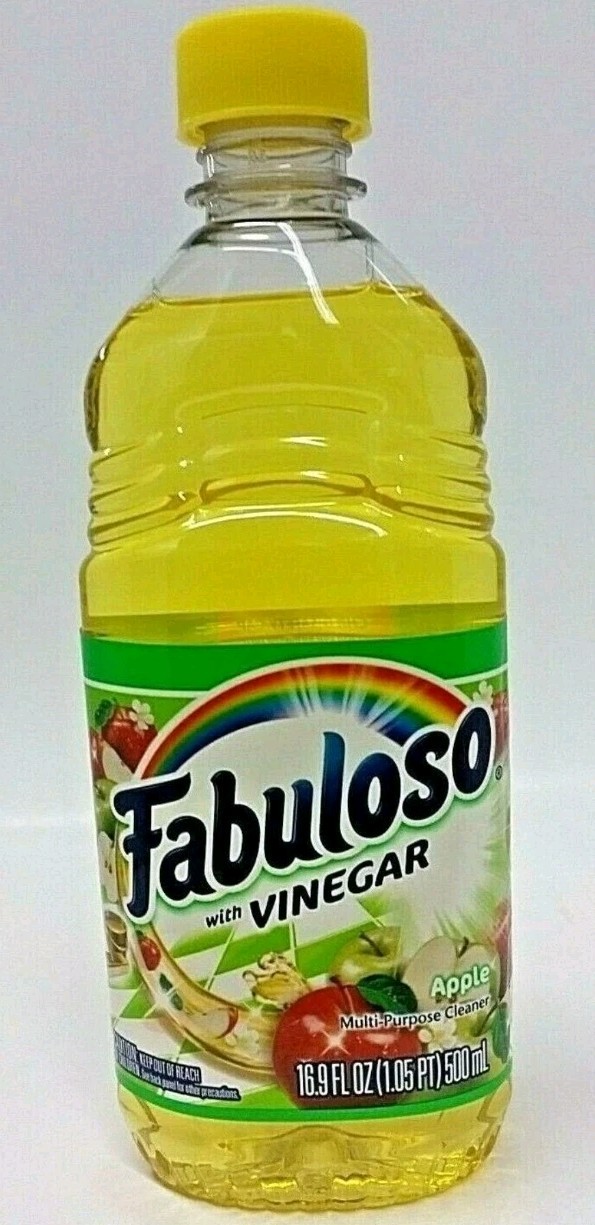 (LOT 3 Bottles)Fabuloso VINEGAR APPLE All Purpose Cleaner 16.9 ozEa Bottle NEW