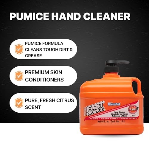 Permatex 25217 Pumice Lotion, Heavy Duty Hand Cleaner, 64 Ounce (Pack of 1)