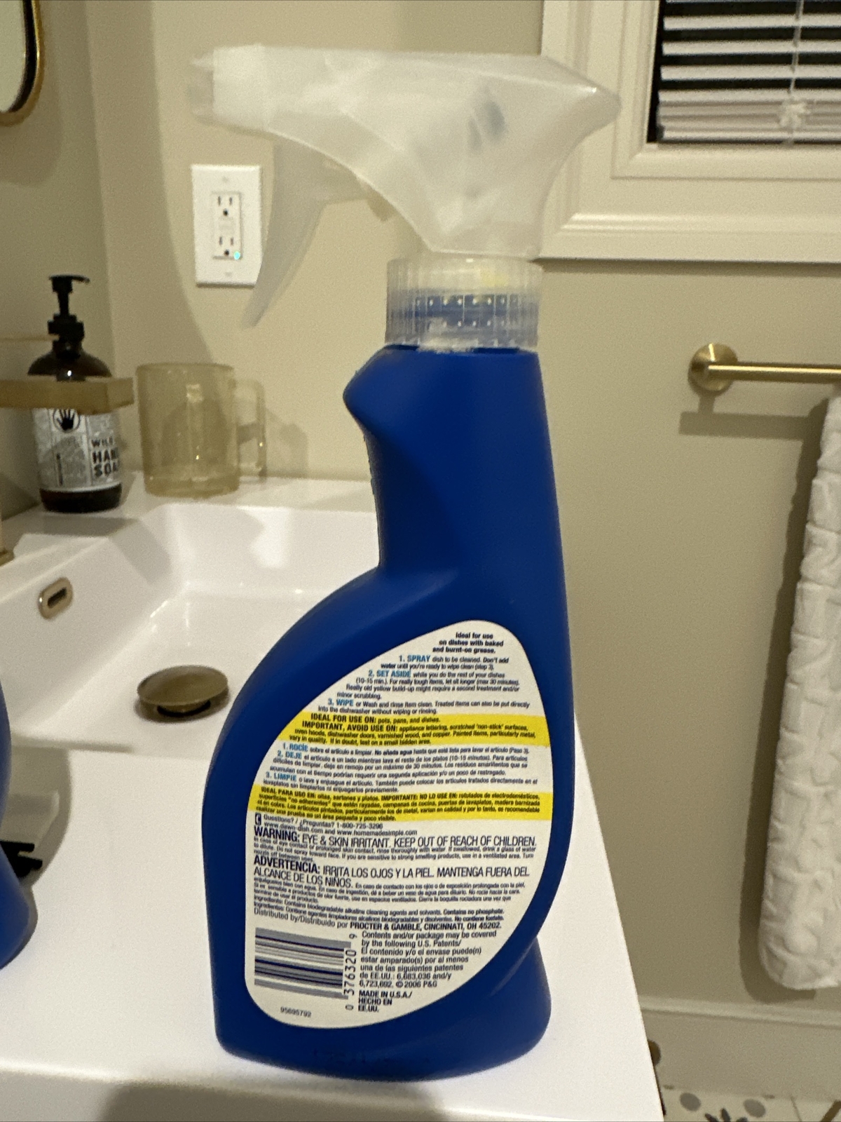 Dawn Power Dissolver 12.8 oz Spray Bottle NEW Original Discontinued No Scrubbing