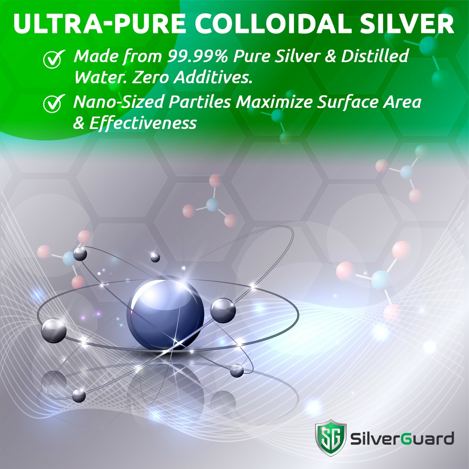 SilverGuard SilverAll Enhanced Hydrogen Peroxide Spray + Active Colloidal Silver
