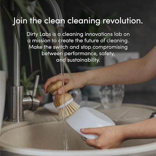 Dirty Labs Dishwasher Detergent & Booster, Aestival Scent, 48 Loads, Biobased