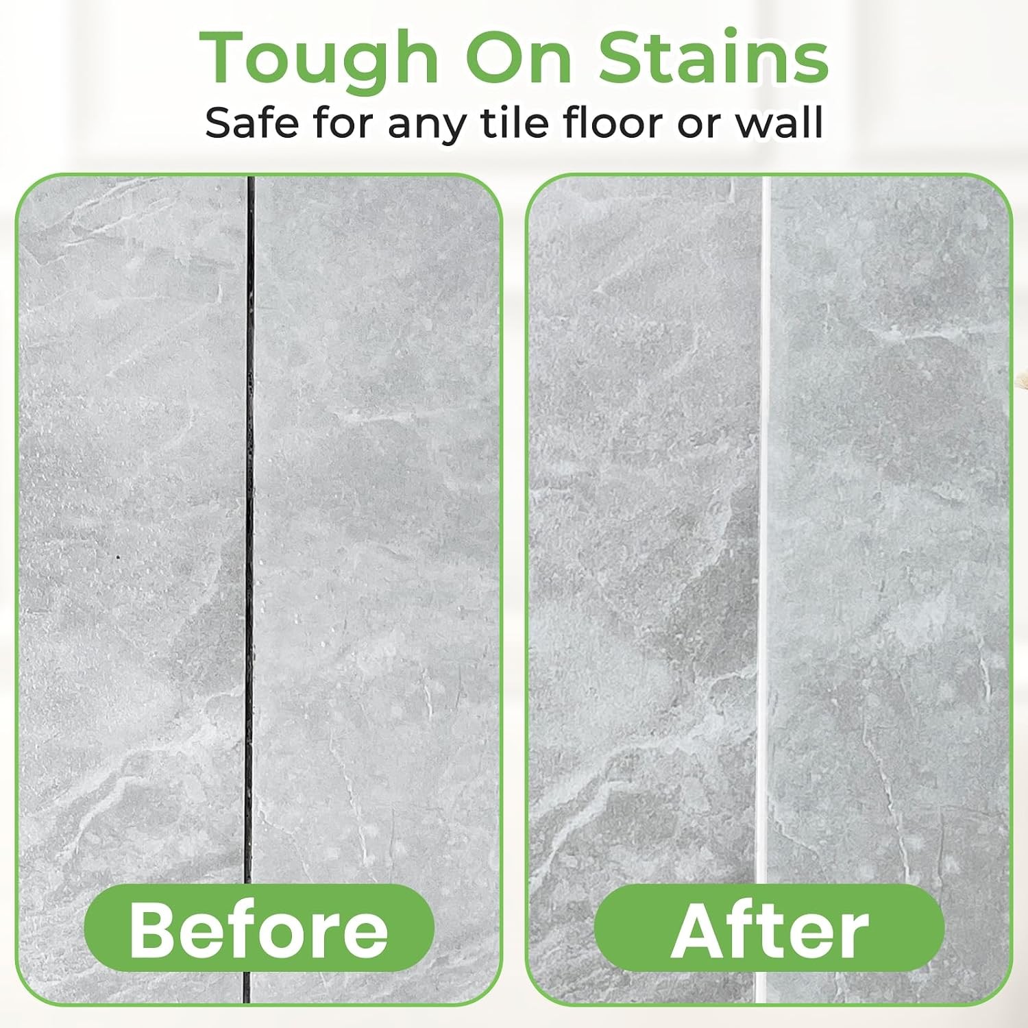 Grout Cleaner Brush with Long Handle Floor Scrub Brush for Shower Tile Bathroom