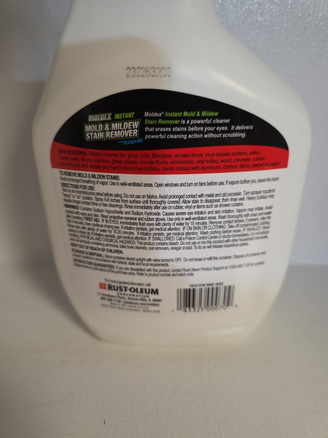Moldex Instant Mold & Mildew Stain Remover 32 Fl Oz