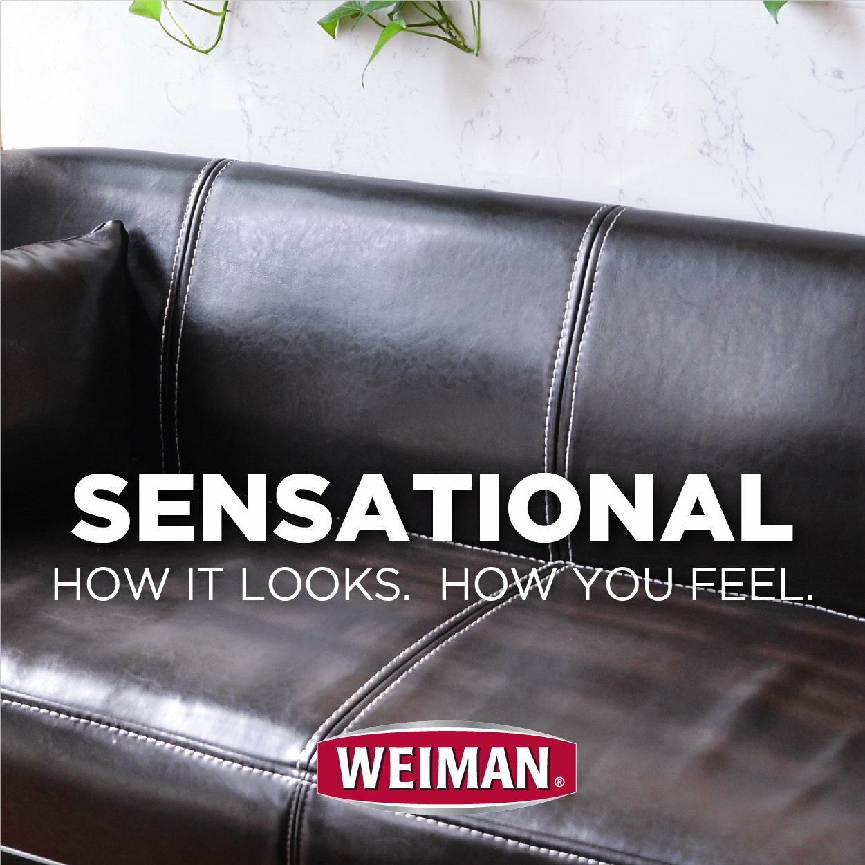 Weiman 3-IN-1 LEATHER CONDITIONER Cleans Cond Protects AUTO HOME FURNITURE SHOES