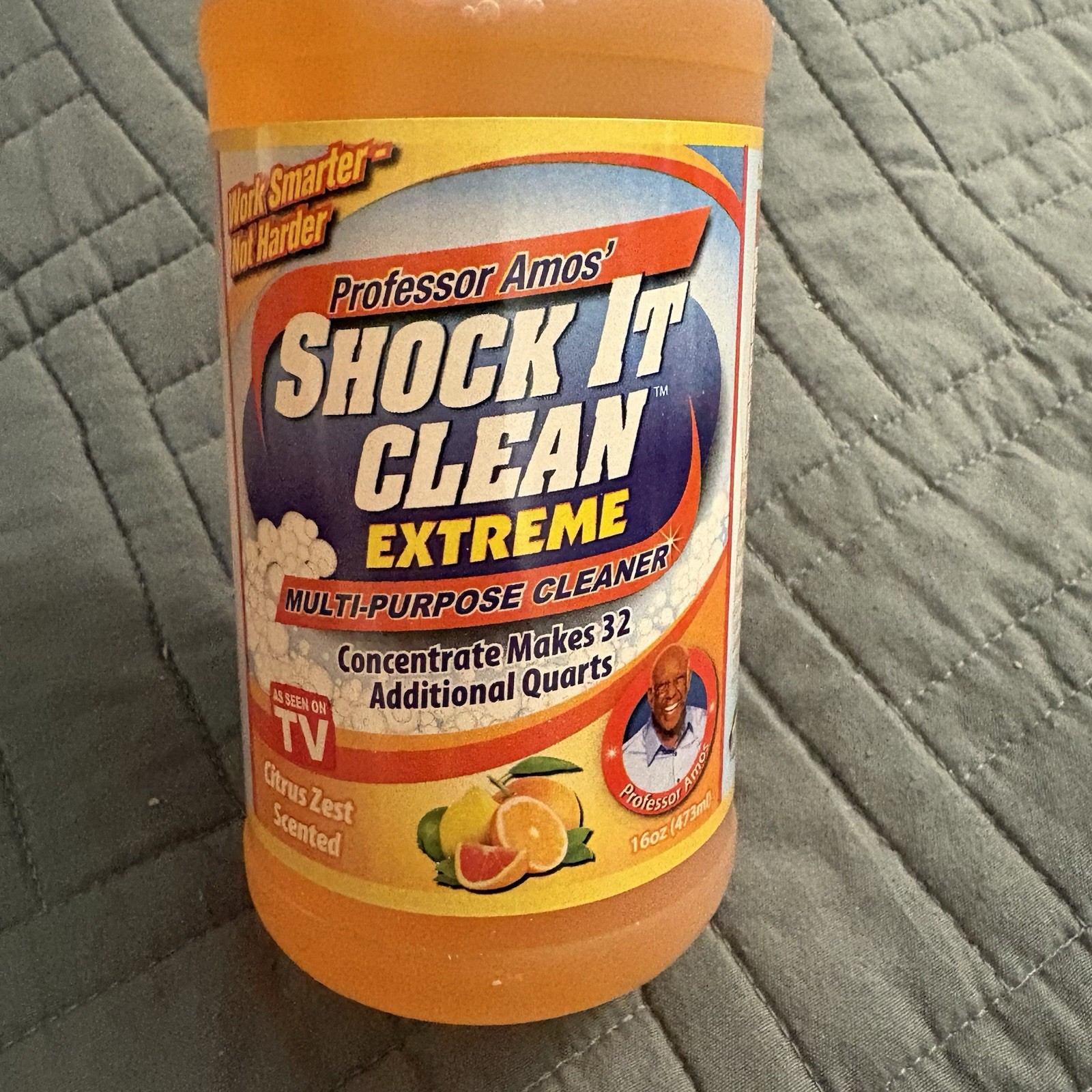 Professor Amos Shock It Clean Extreme Multi Purpose Cleaner Citrus Zest 16 Oz