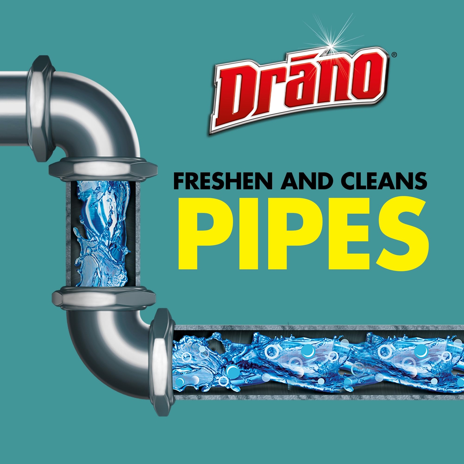 Drano Max Build Up Remover 60 Fl Oz Prevents Clogs Safe For Pipes Monthly Use