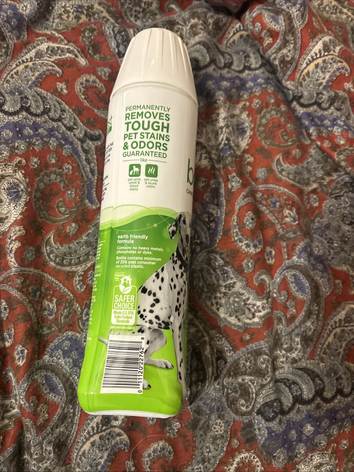 Bissell Boost Pet Oxy Carpet Cleaning Formula Enhancer Remove Pet Stain Odor New