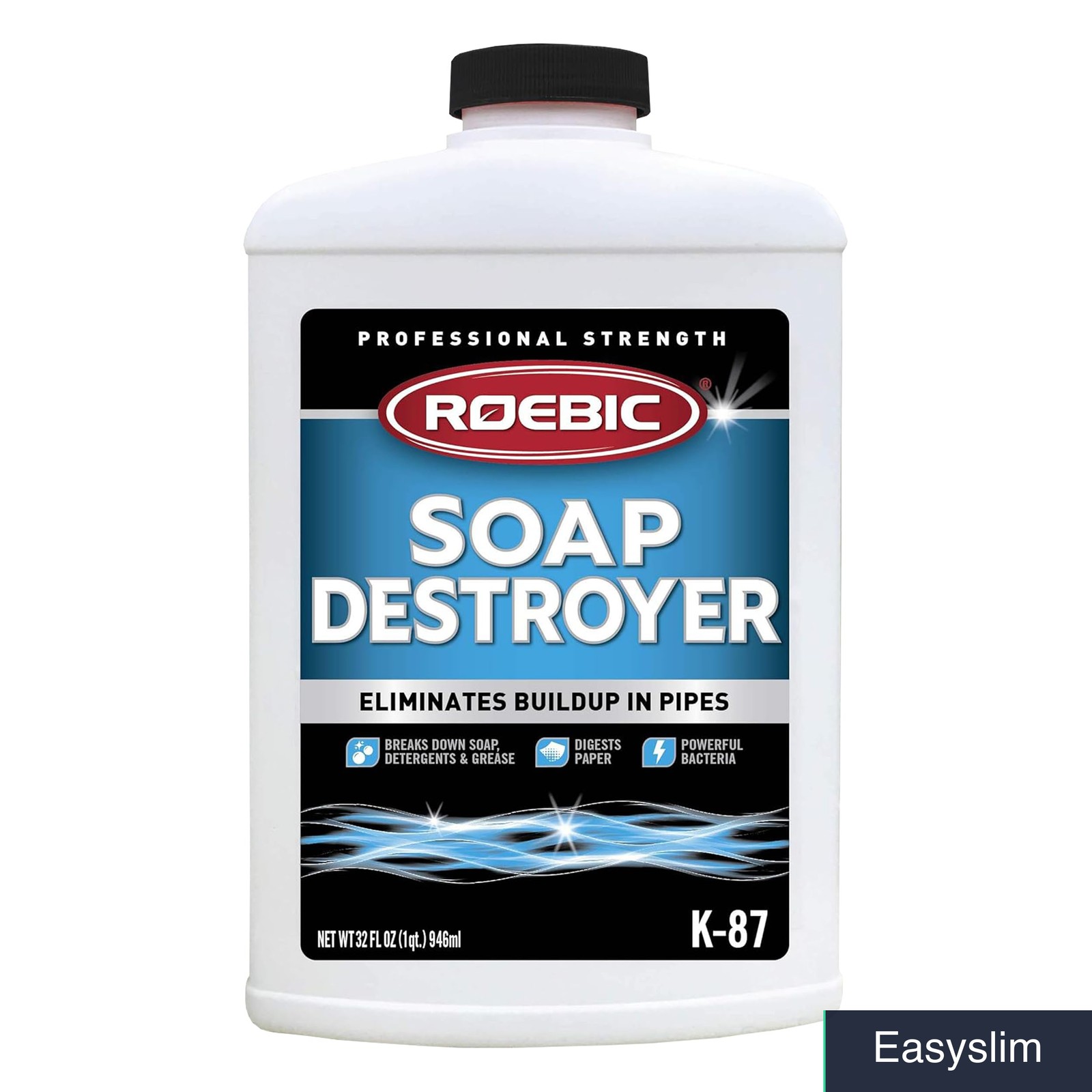 Septic Tank Bacterial Culture Grease Paper Digester Treatment 32 Fl Oz
