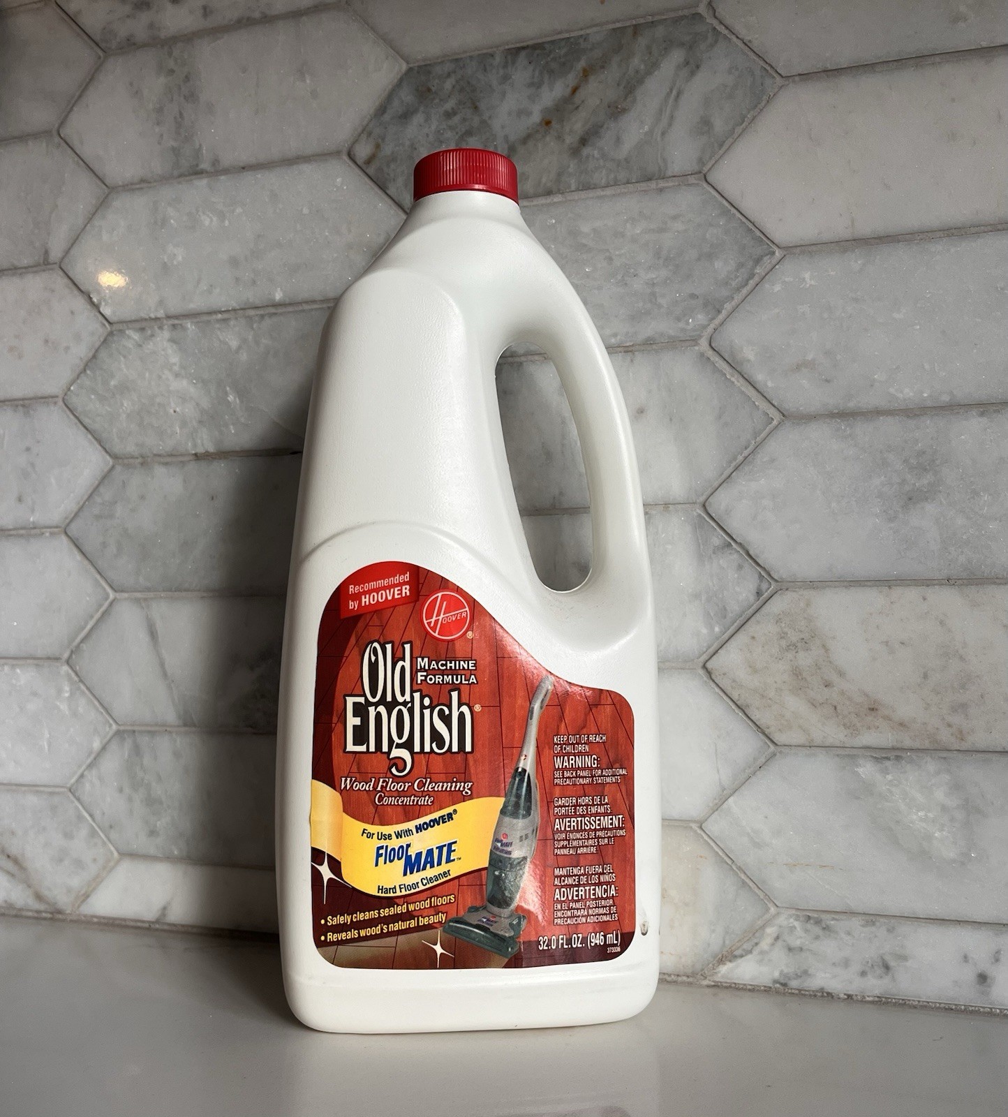 New & Sealed Old English Wood Floor Cleaner Hoover Floor Mate Machine 32 oz