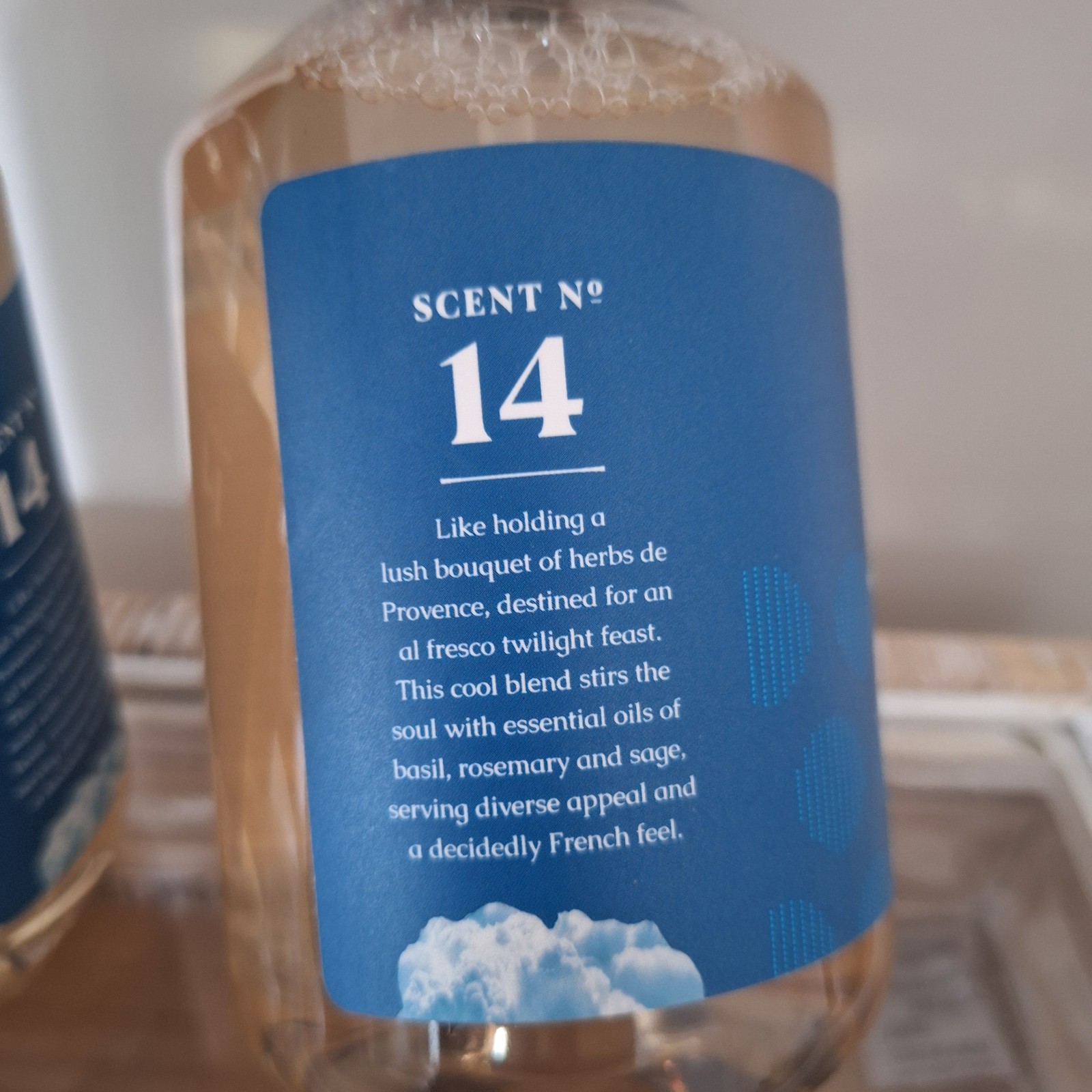 2 X Caldrea Countertop Spray Cleaner BASIL BLUE SAGE 16 FL OZ New RARE Scent #14